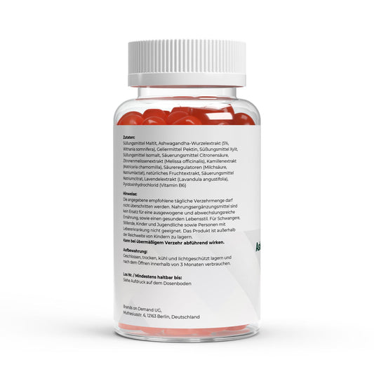 Ashwagandha 300mg + Vitamine B6 Gummies
