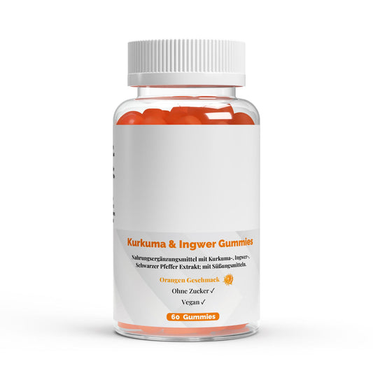 Daily Boost – Turmeric + Ginger + Black Pepper Gummies (60 pcs)