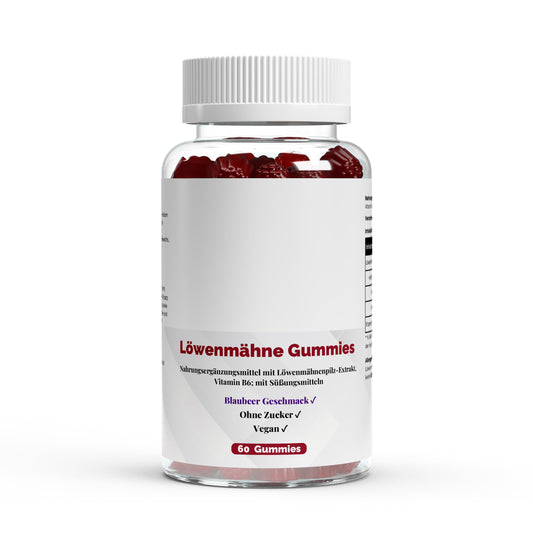 Daily Boost – Lion’s Mane + Vitamin B6 Gummies (60 pcs)