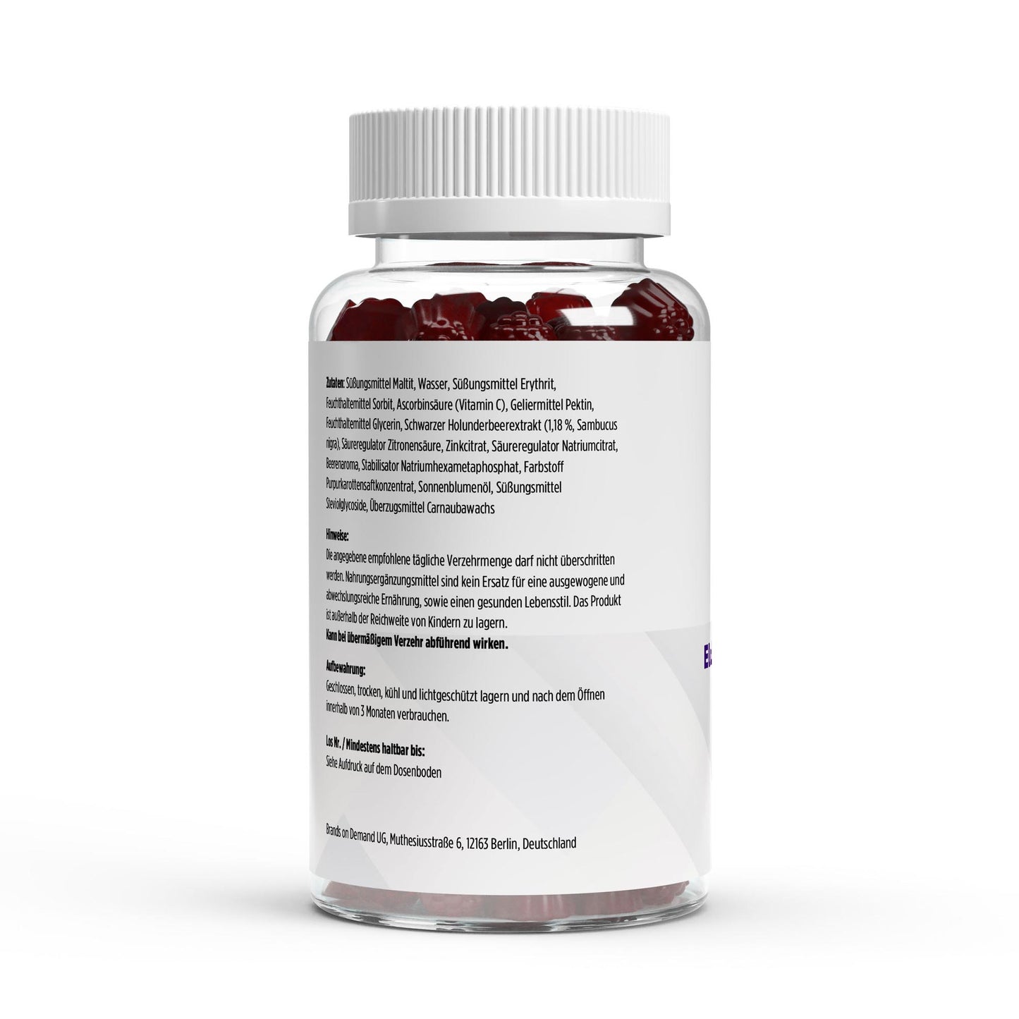 Daily Boost – Elderberry + Vitamin C + Zinc Gummies (60 pcs)